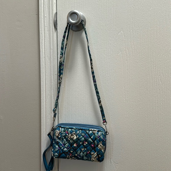 All In One Crossbody- Hanging Around Pattern With Sloths - Picture 1 of 4